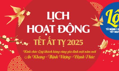 Lịch hoạt động Tết Nhà Sách Phương Nam 2025