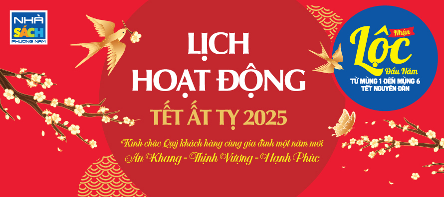 Lịch hoạt động Tết Nhà Sách Phương Nam 2025